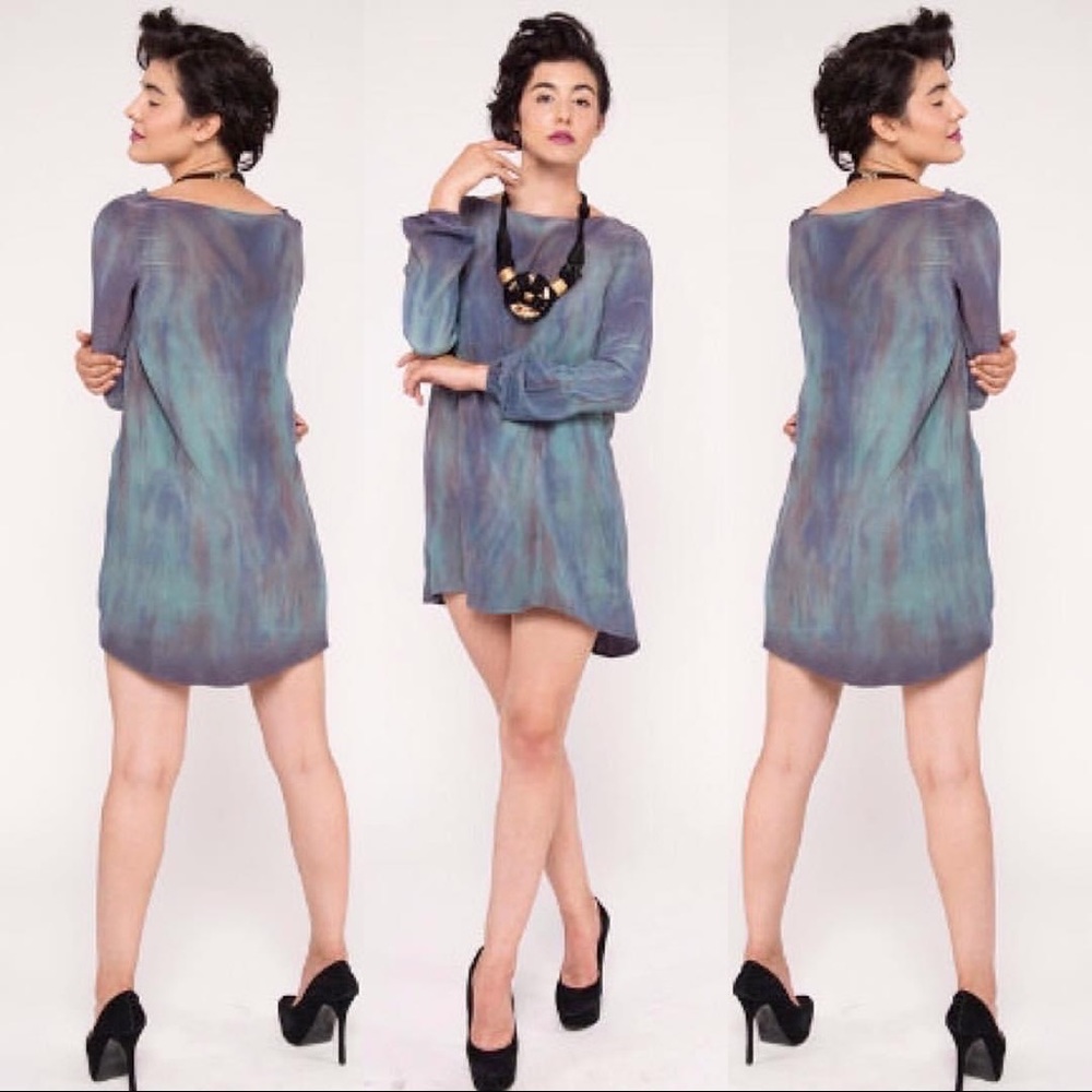 Junim LA by Haley Solar 100% silk dress